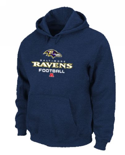 NFL Men's Nike Baltimore Ravens Critical Victory Pullover Hoodie - Navy